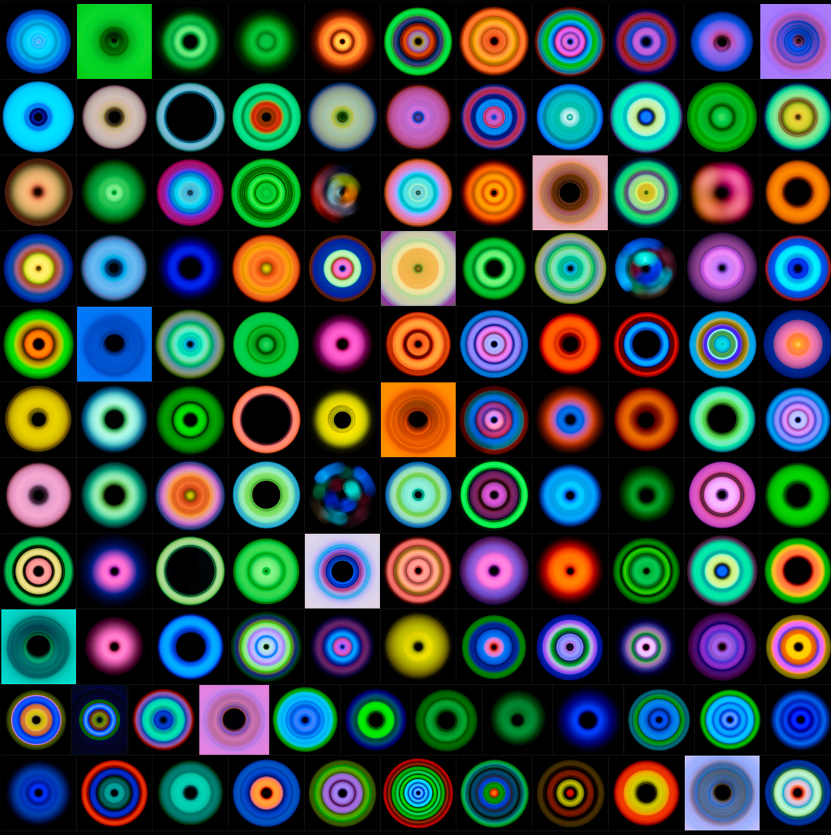 Abstract circular light art prints — All Products collection by Michael Hill Photography