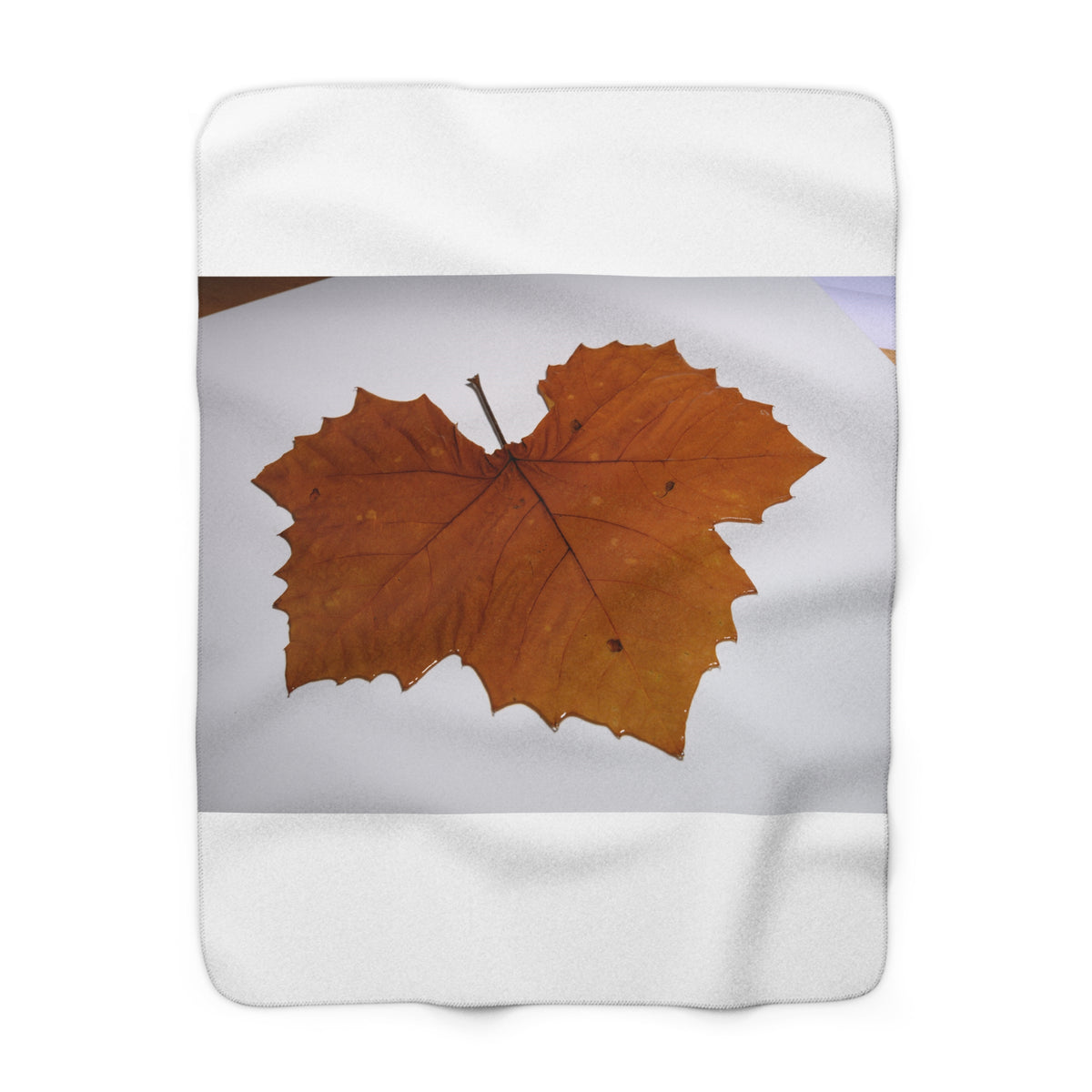 Autumn Form | Sherpa Fleece Blanket