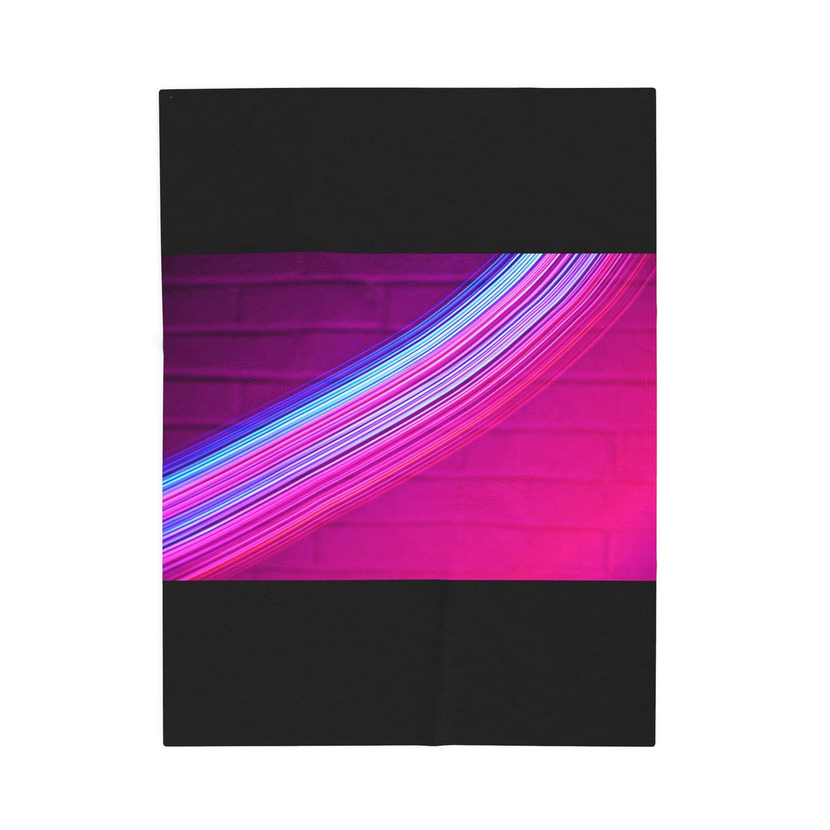 Form in Motion | Velveteen Plush Blanket