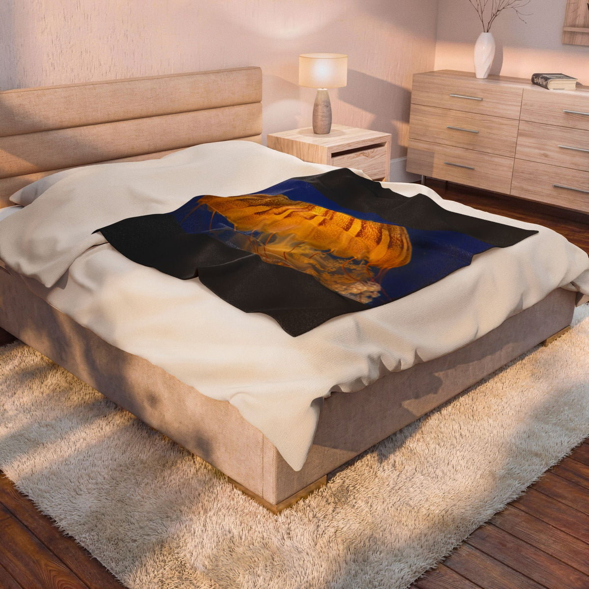 Mark of the Nettle | Velveteen Plush Blanket