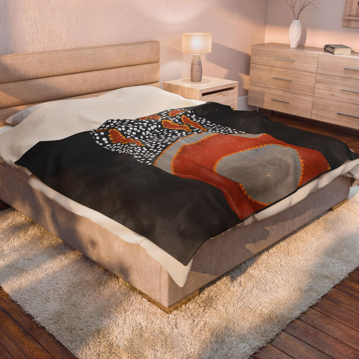 Every Mark Counts | Velveteen Plush Blanket