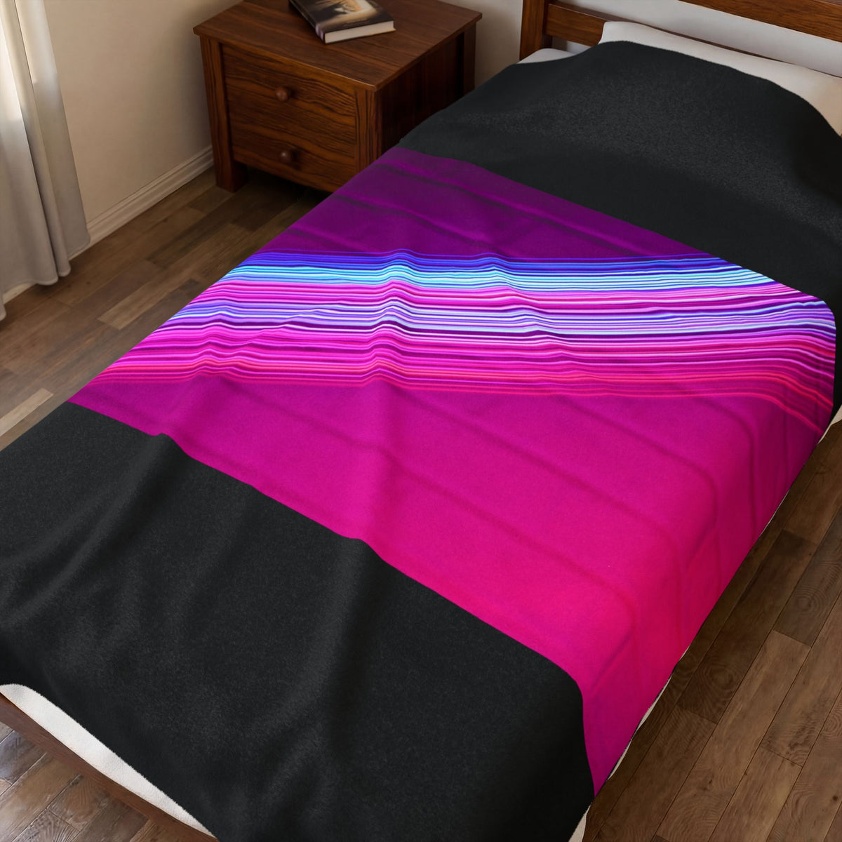 Form in Motion | Velveteen Plush Blanket