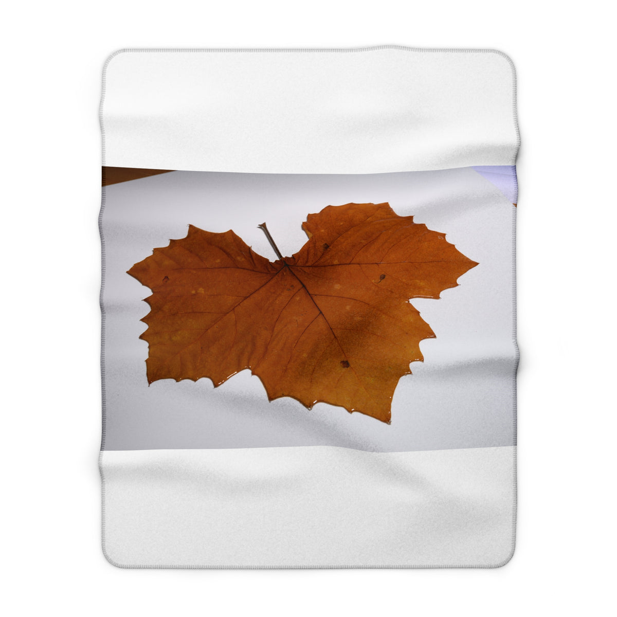 Autumn Form | Sherpa Fleece Blanket