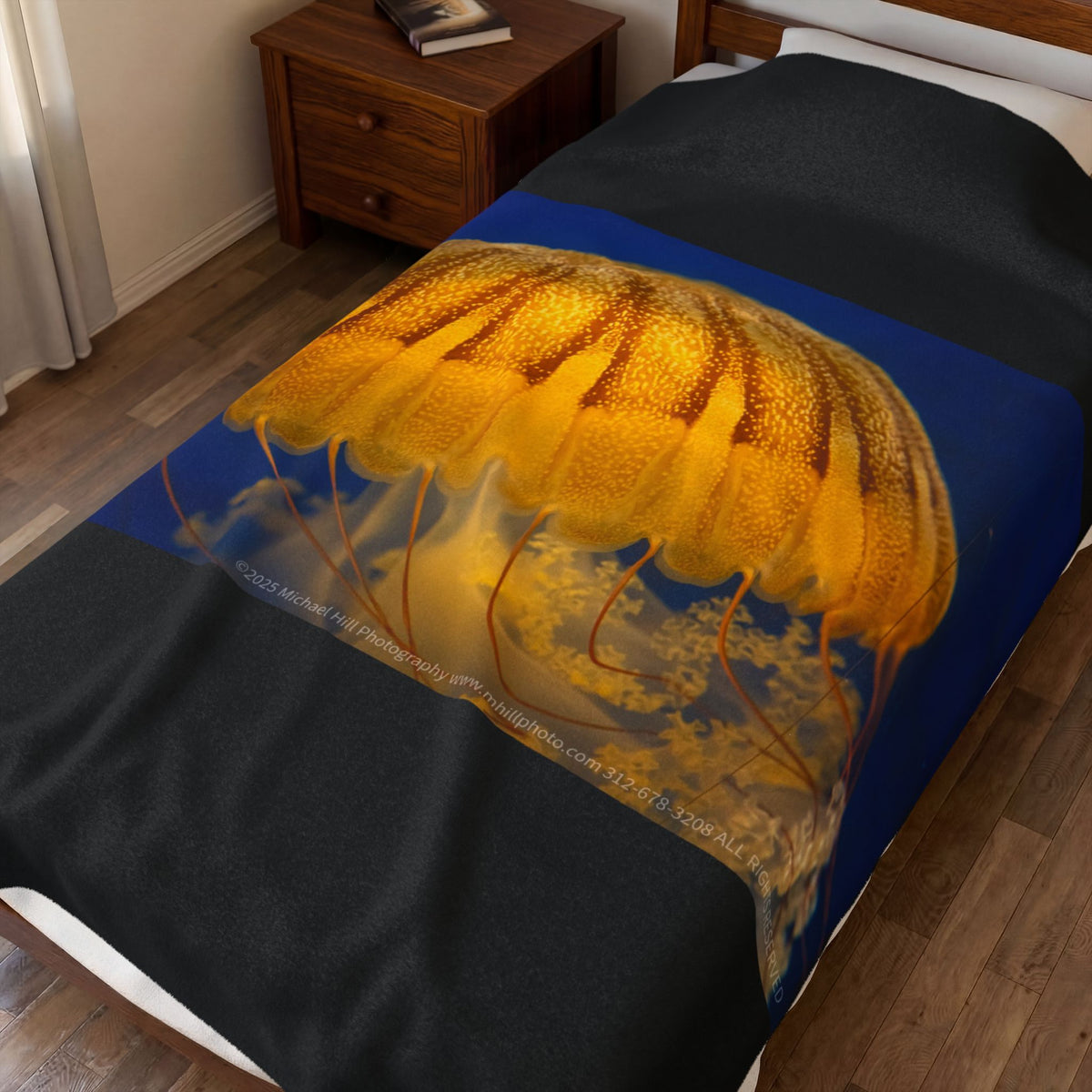 Mark of the Nettle | Velveteen Plush Blanket