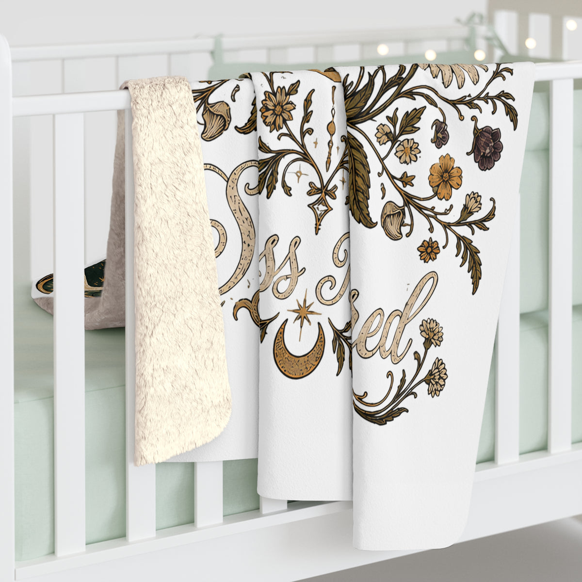 The Mark of Softness | Sherpa Fleece Blanket