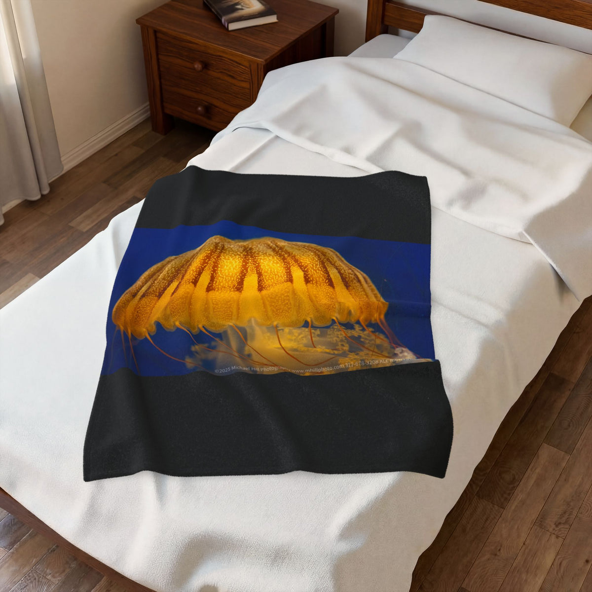 Mark of the Nettle | Velveteen Plush Blanket