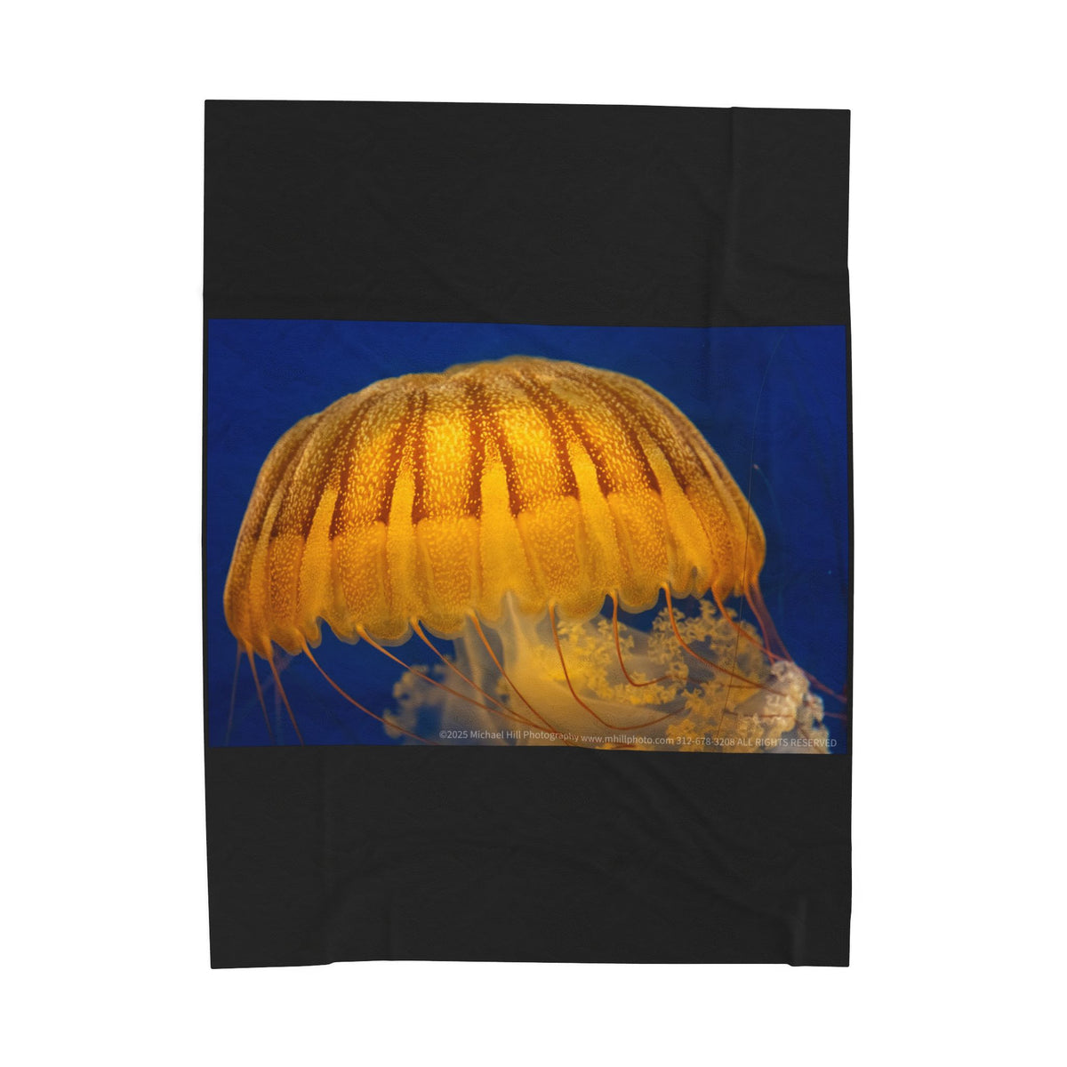 Mark of the Nettle | Velveteen Plush Blanket