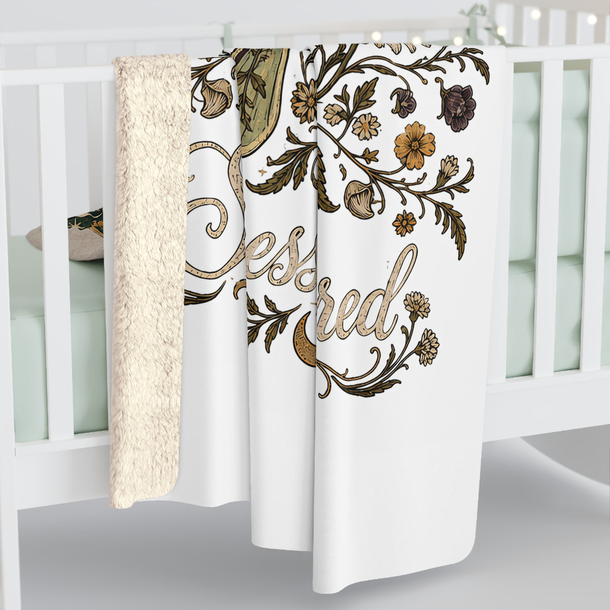 The Mark of Softness | Sherpa Fleece Blanket