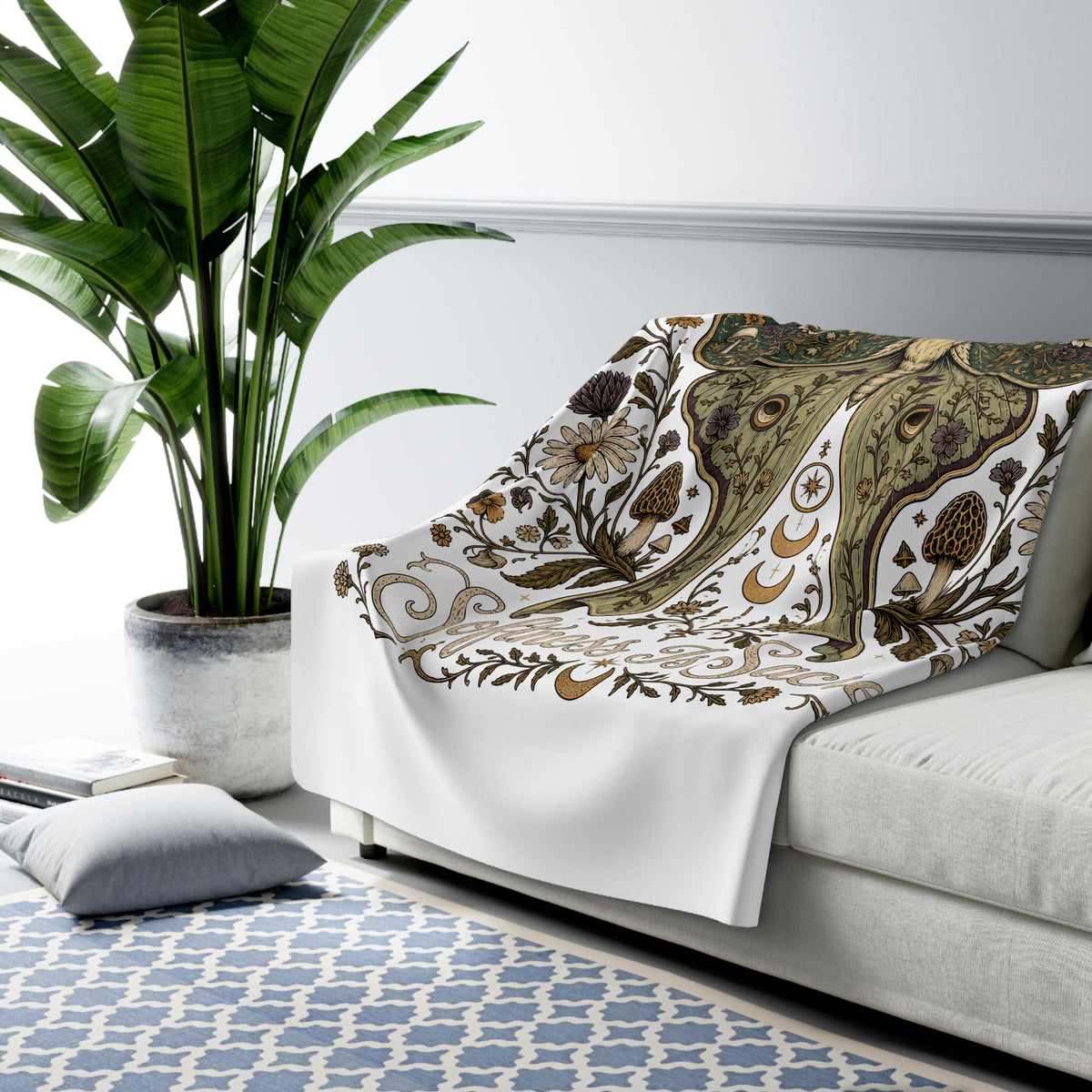 The Mark of Softness | Sherpa Fleece Blanket