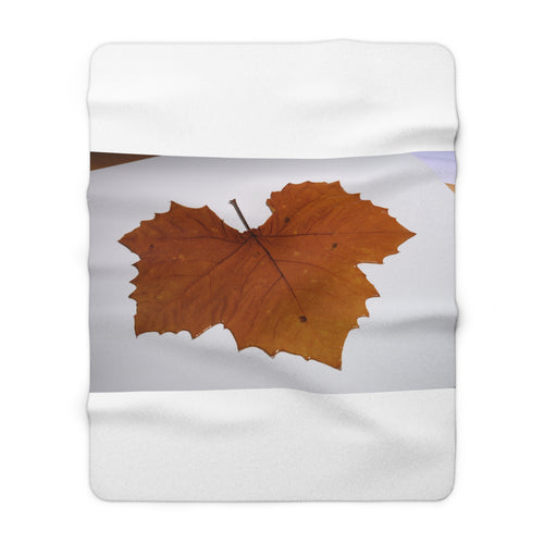 Autumn Form | Sherpa Fleece Blanket