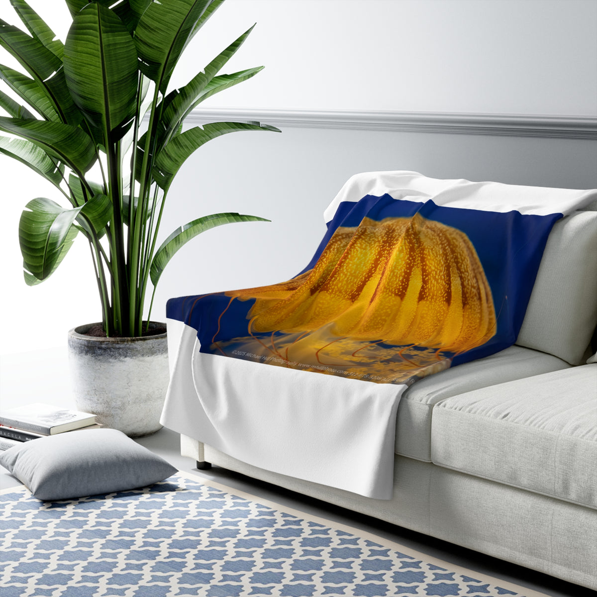 Mark of the Nettle | Sherpa Fleece Blanket