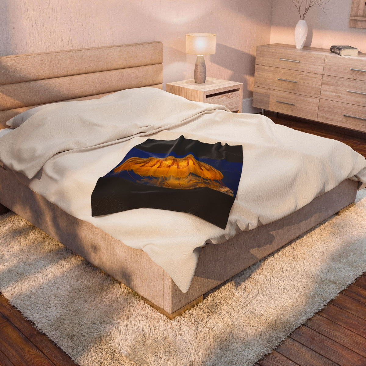 Mark of the Nettle | Velveteen Plush Blanket