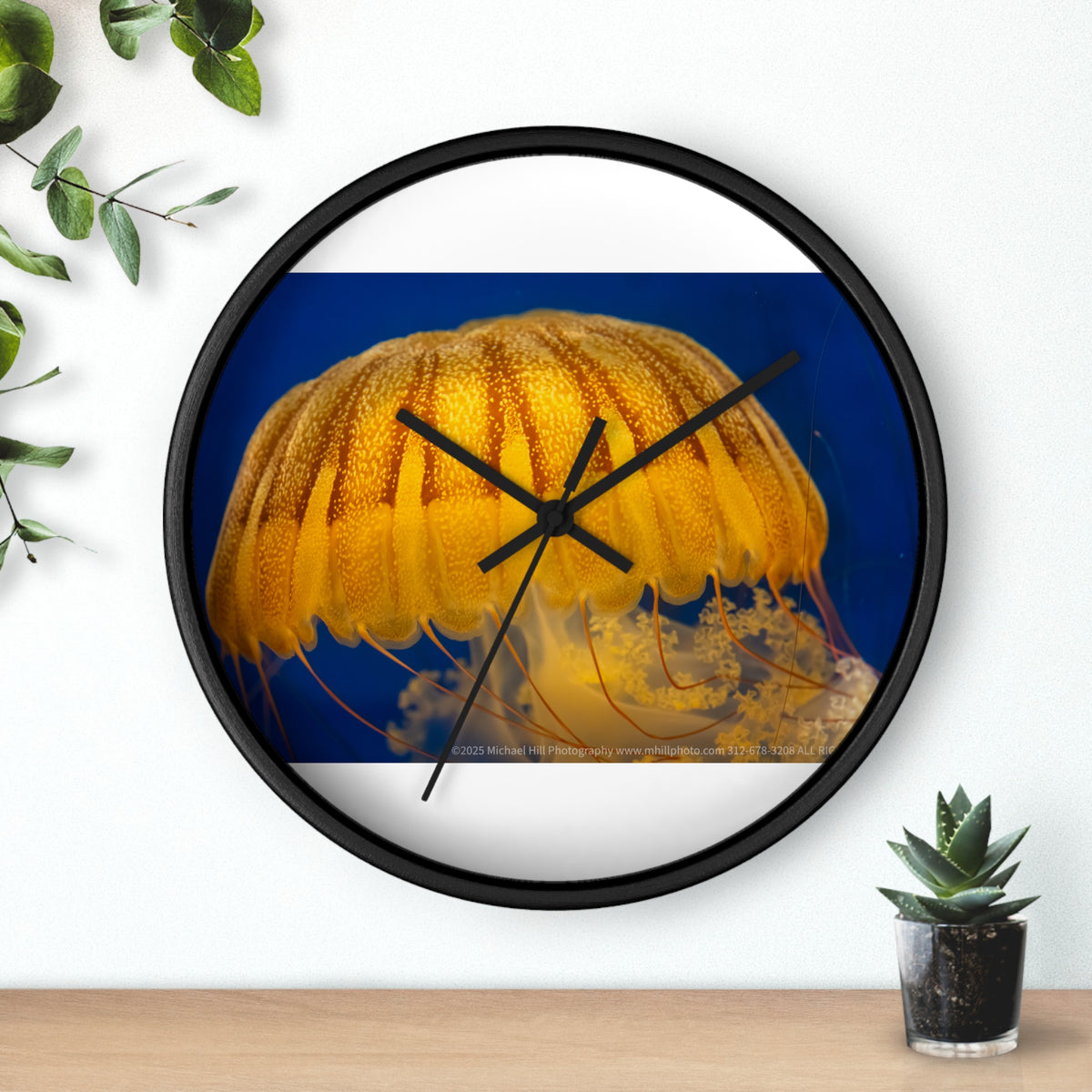 Mark of the Nettle | Wall Clock