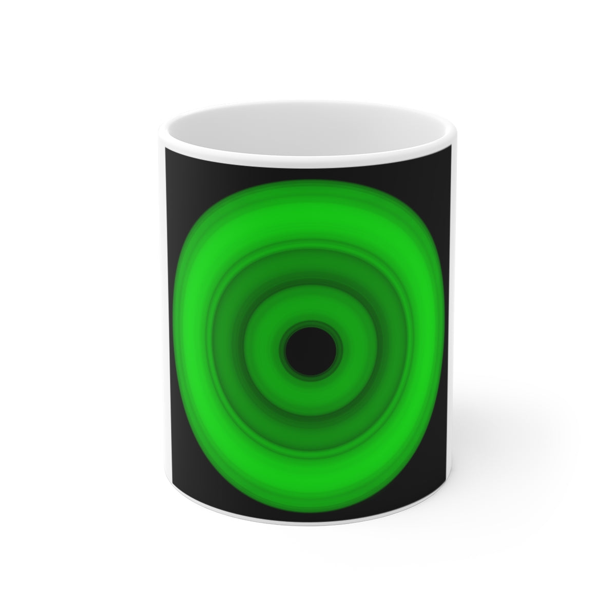 Michael Hill’s Circular Light photograph on an 11-ounce mug.